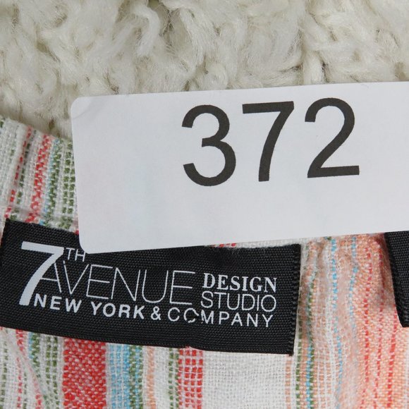 New York & Company* Women's 3/4 Sleeve Boat Neck Pullover Blouse Size Small‎ - Picture 4 of 11